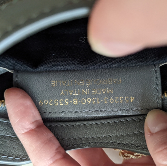 Balenciaga metallic edge nano city in Gris Acier - Picture 8 of 11